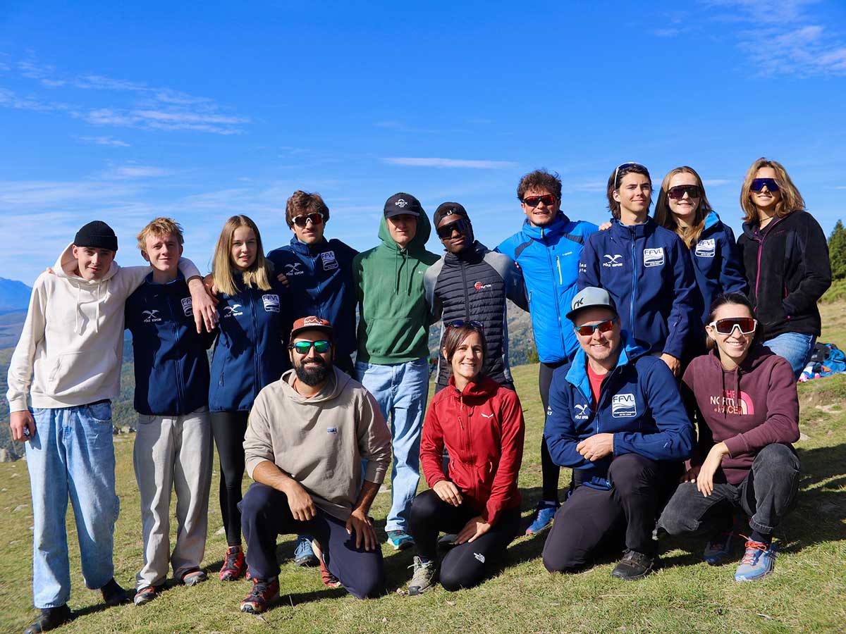 PE Parapente (7 hommes et 3 femmes)